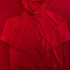 Men's Red Hoodie Sweater